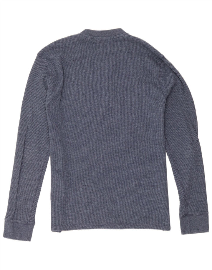Levi's Maglia da uomo con vestibilità standard, manica lunga, cotone blu navy medio