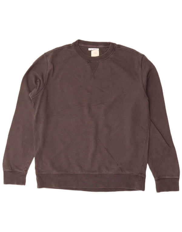 Felpa da uomo Marks & Spencer maglione grande cotone grigio