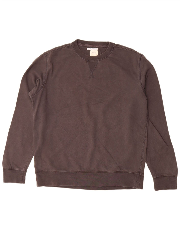 Felpa da uomo Marks & Spencer maglione grande cotone grigio