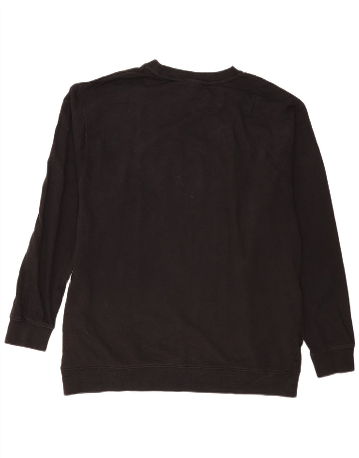 MOSSIMO Felpa grafica da uomo Maglione XL Cotone nero