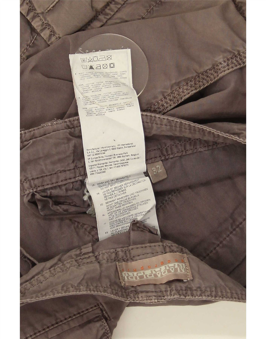 Pantaloncini cargo da uomo Napapijri W32 Grigio medio