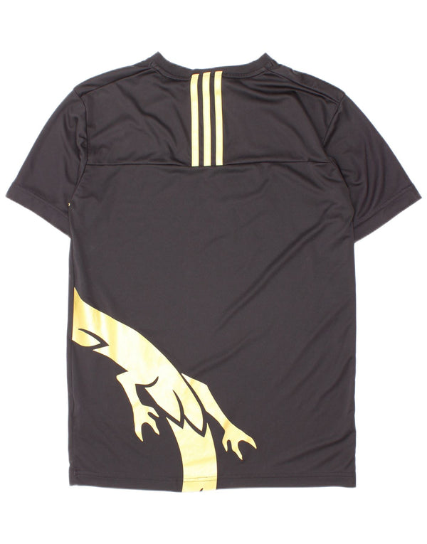 Maglietta Adidas Primegreen Graphic da ragazzo 11-12 anni in poliestere nero