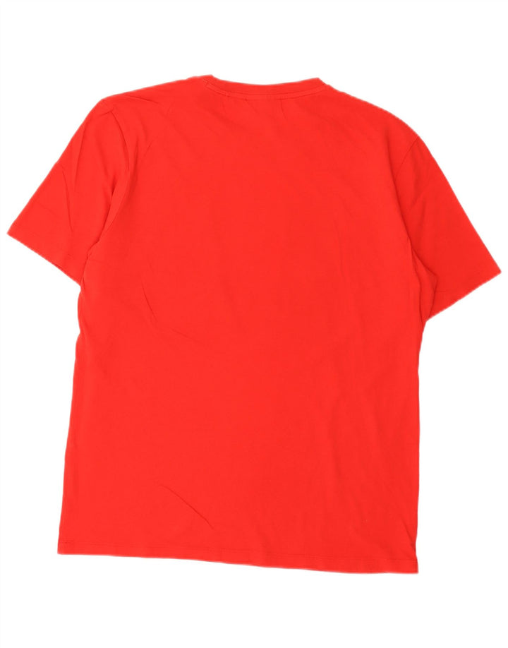 T-shirt grafica da uomo Hugo Boss Top piccola rossa