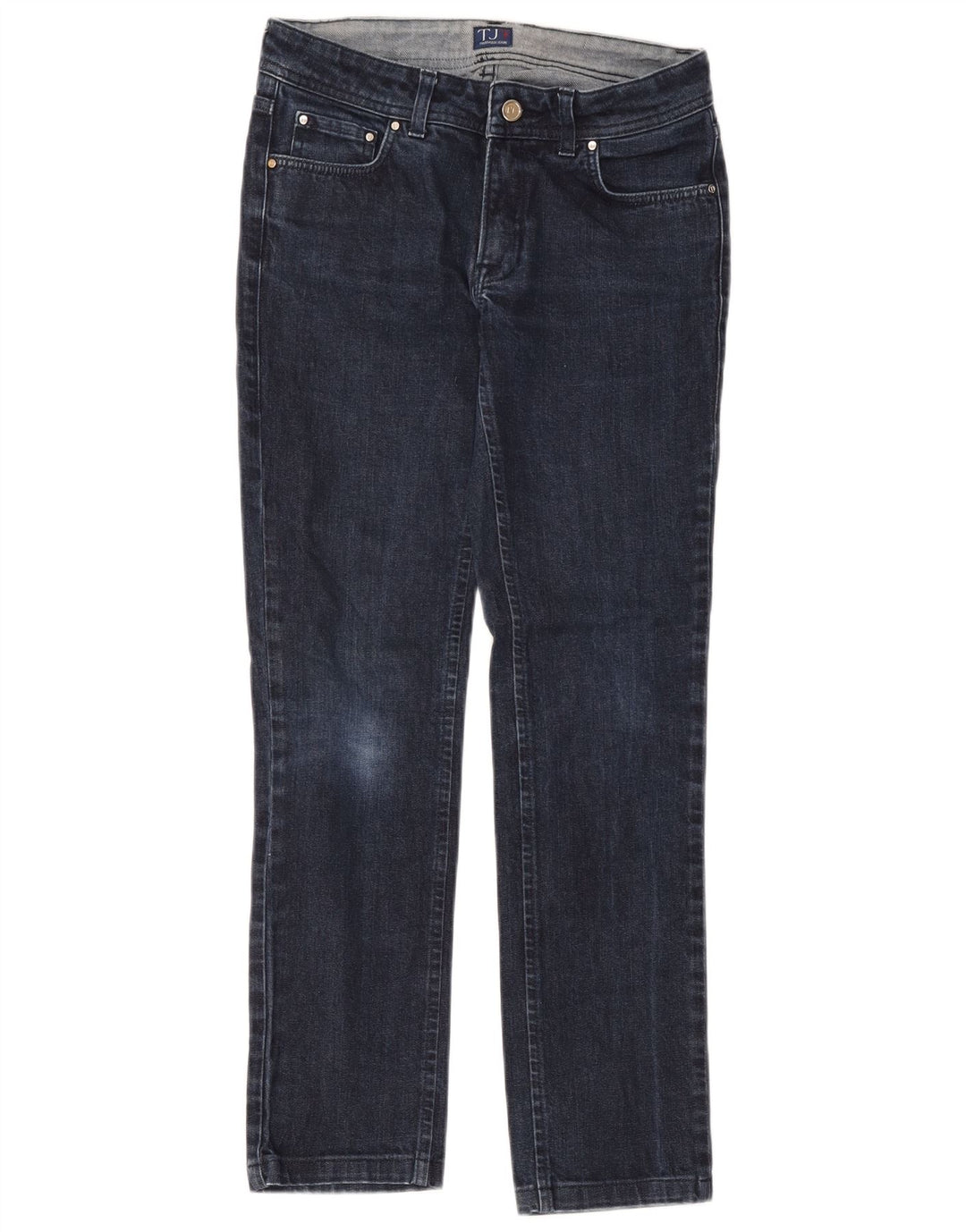 Jeans Slim Donna Trussardi W26 L28 Blu Navy Cotone