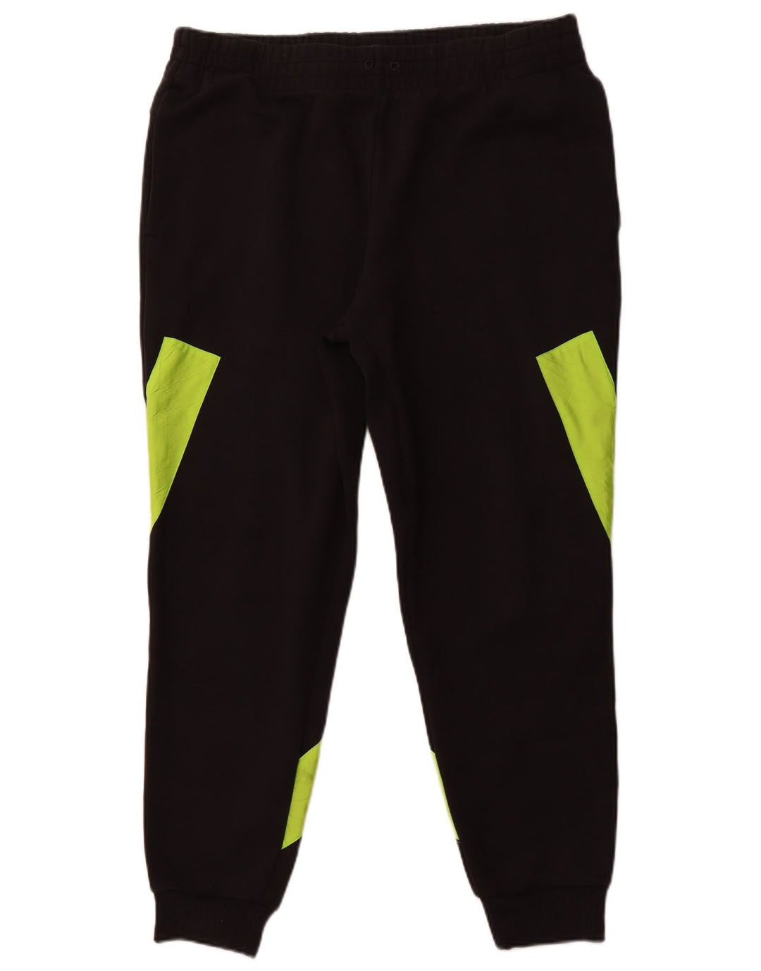 Pantaloni da tuta da uomo ADIDAS Joggers XL in cotone color block nero