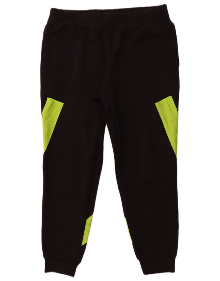 Pantaloni da tuta da uomo ADIDAS Joggers XL in cotone color block nero