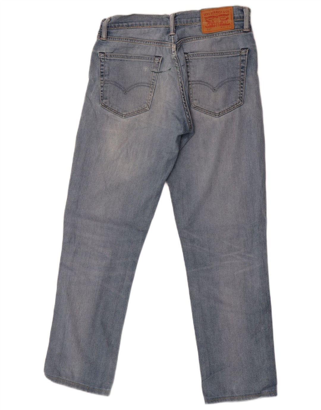 Levi's Uomo 511 Slim Jeans W31 L30 Cotone Blu