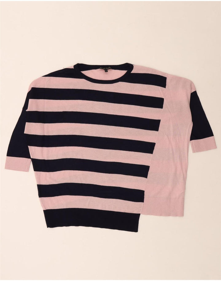 PHASE EIGHT Maglione girocollo oversize da donna UK 10 Piccolo Rosa