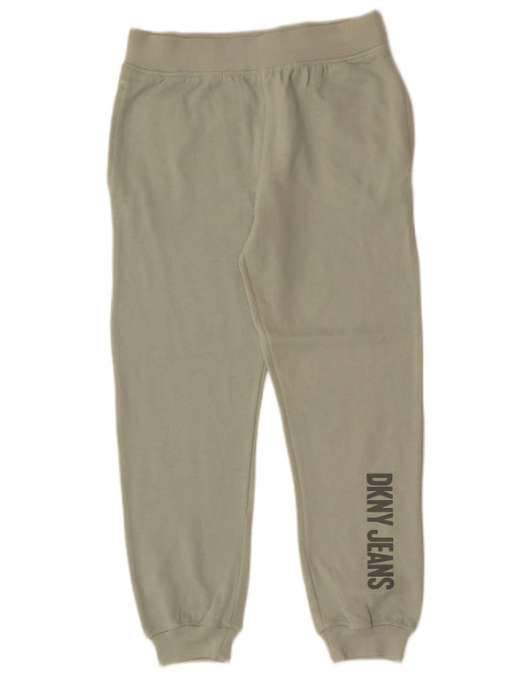 Pantaloni da tuta con grafica Dkny per ragazze, pantaloni da jogging, 9-10 anni, cotone verde