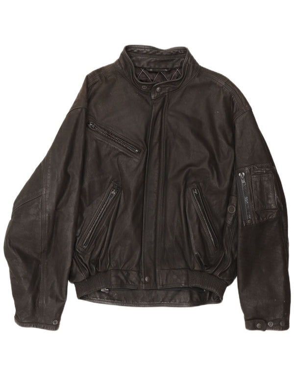 Giacca in pelle Uomo Dainese IT 52 Large in pelle Nera