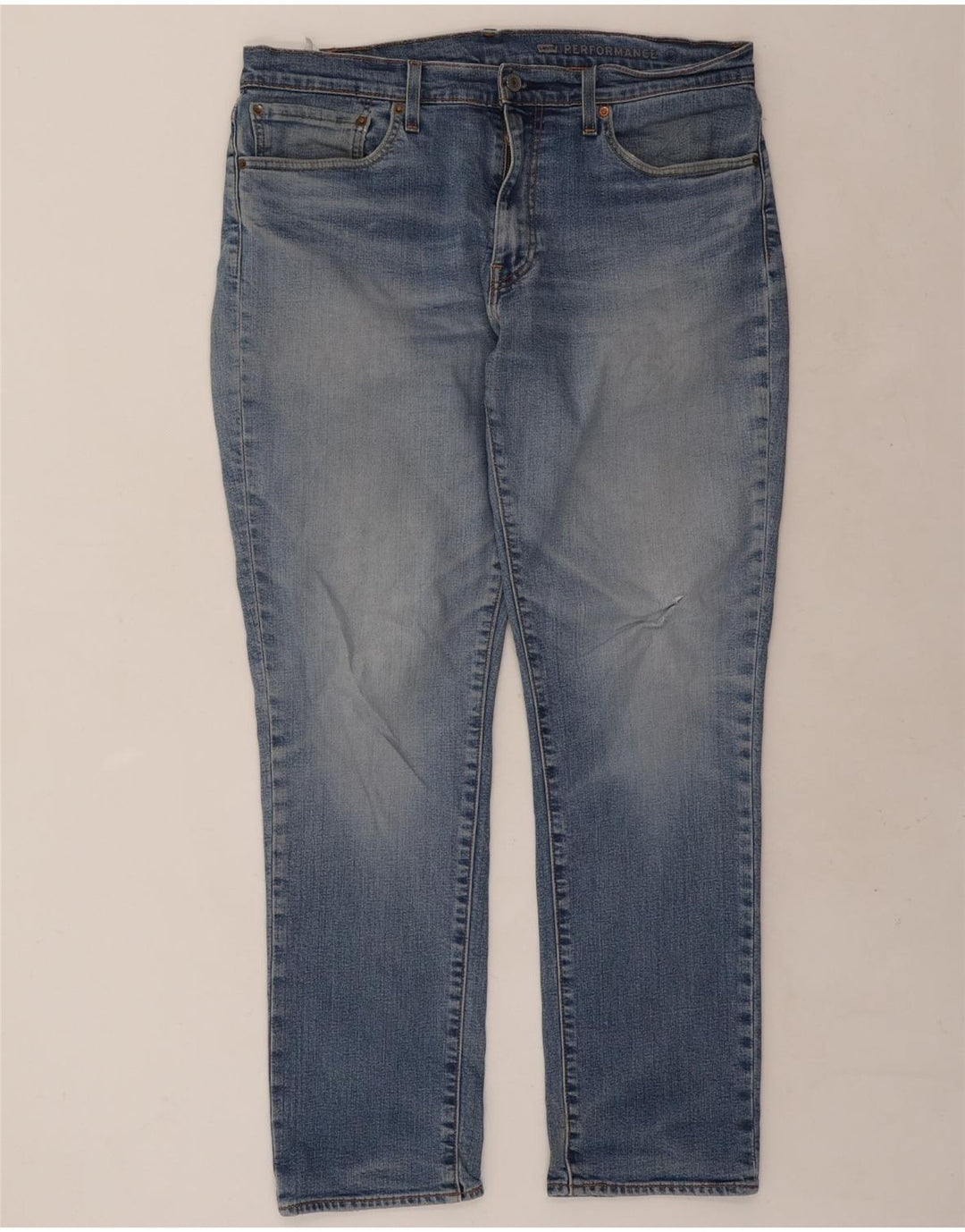 Levi's Uomo 511 Slim Jeans W36 L32 Cotone Blu