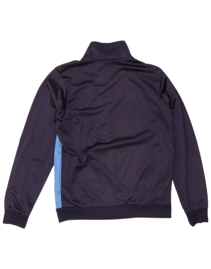 Giacca da tuta da uomo KAPPA in poliestere color block medio blu navy