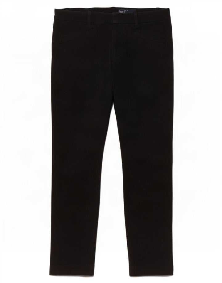 Pantaloni corti slim da donna Gap US 8 medi W30 L25 cotone nero