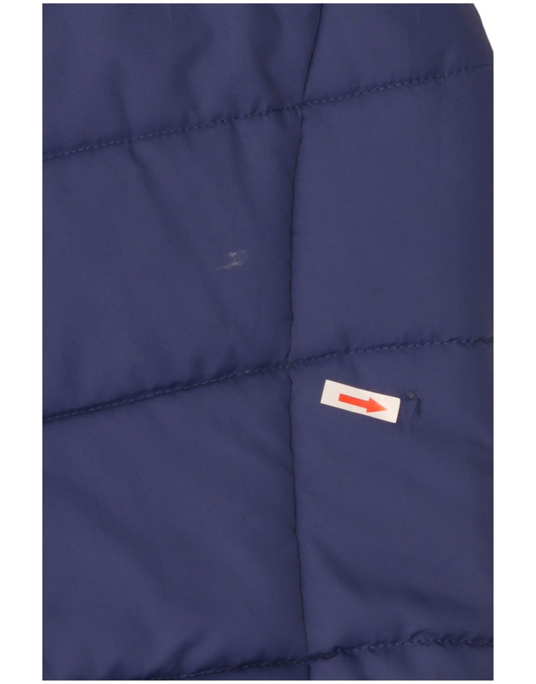 KANGAROOS Gilet imbottito da uomo UK 16 Large Blu Poliestere