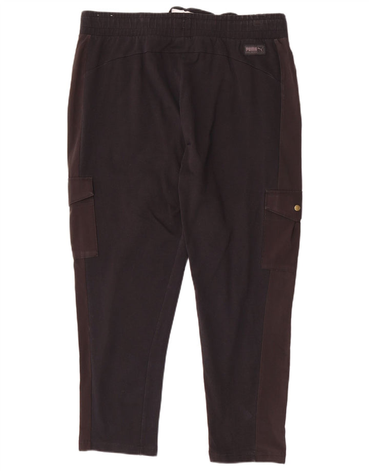 Pantaloni da tuta cargo da donna Puma UK 14 Large neri