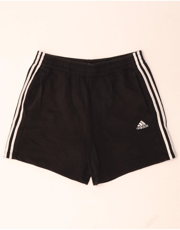 Pantaloncini sportivi da uomo Adidas XL in cotone nero