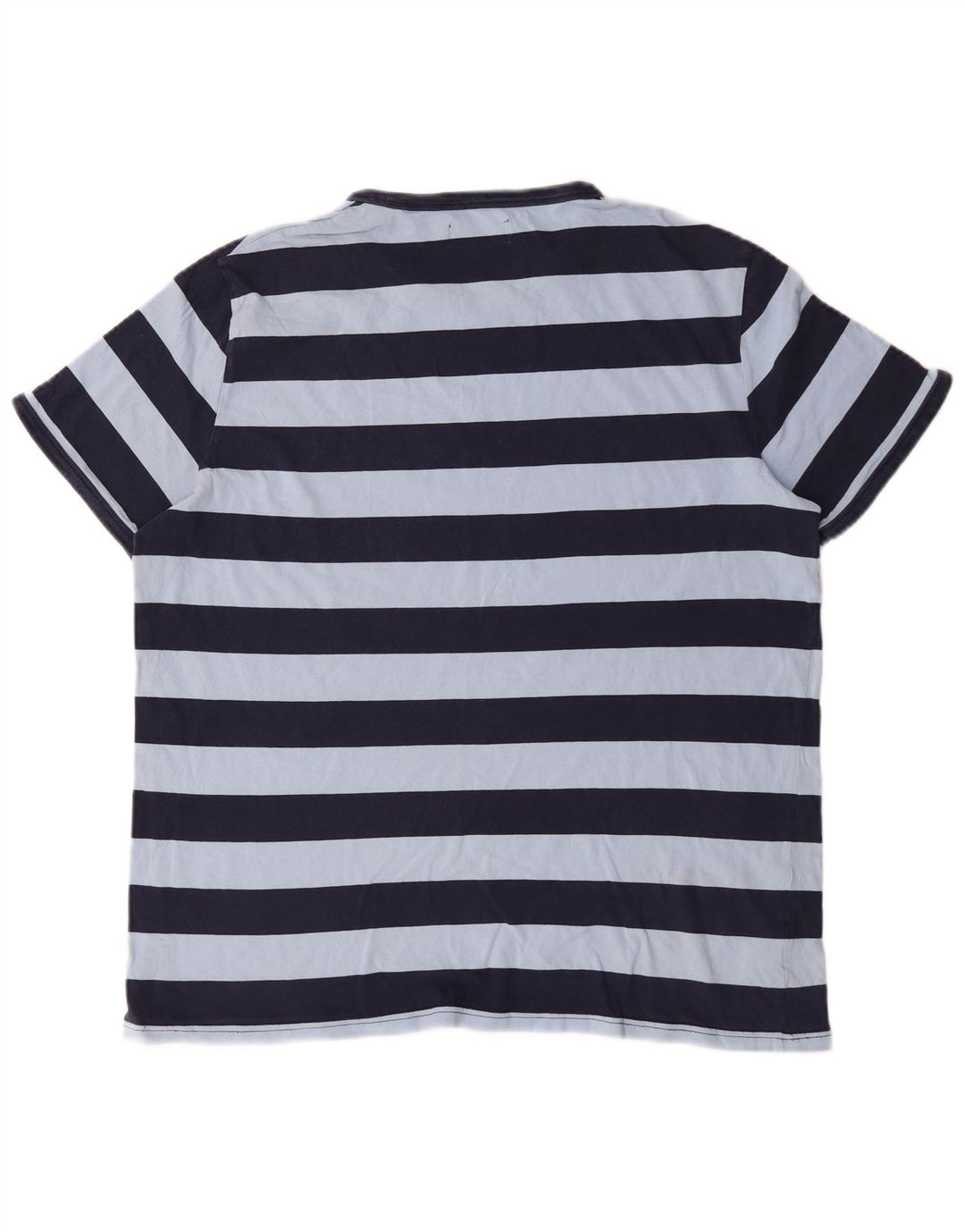 T-shirt da uomo Fred Perry Top XL in cotone a righe blu