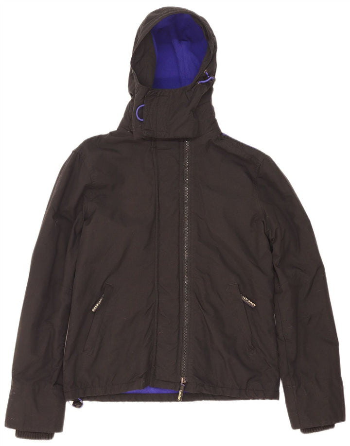 Giacca a vento da donna Superdry The Windcheater UK 14 media nera