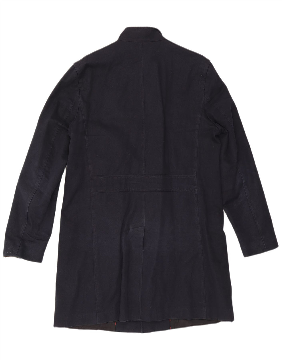 Cappotto da uomo Hugo Boss EU 52 XL cotone blu navy