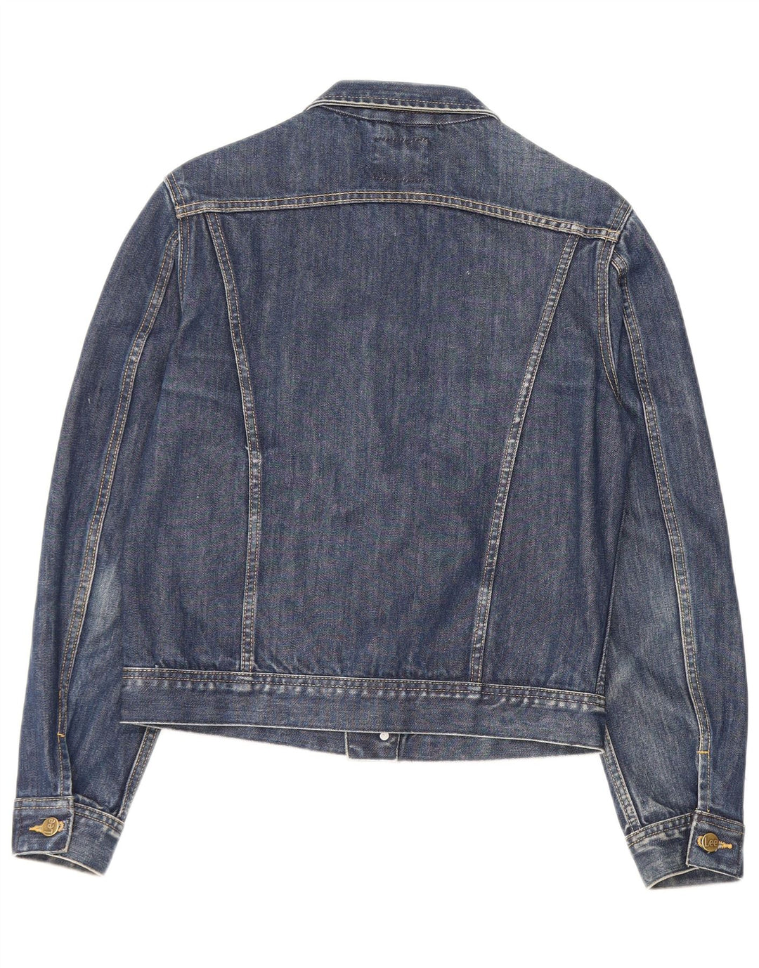 Giacca di jeans da donna Lee UK 14 grande cotone blu