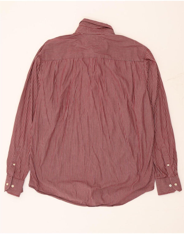 Camicia da uomo su misura Tommy Hilfiger grande gessato rosso
