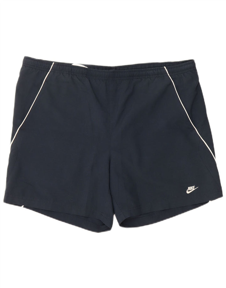 Pantaloncini sportivi da uomo NIKE grandi blu navy