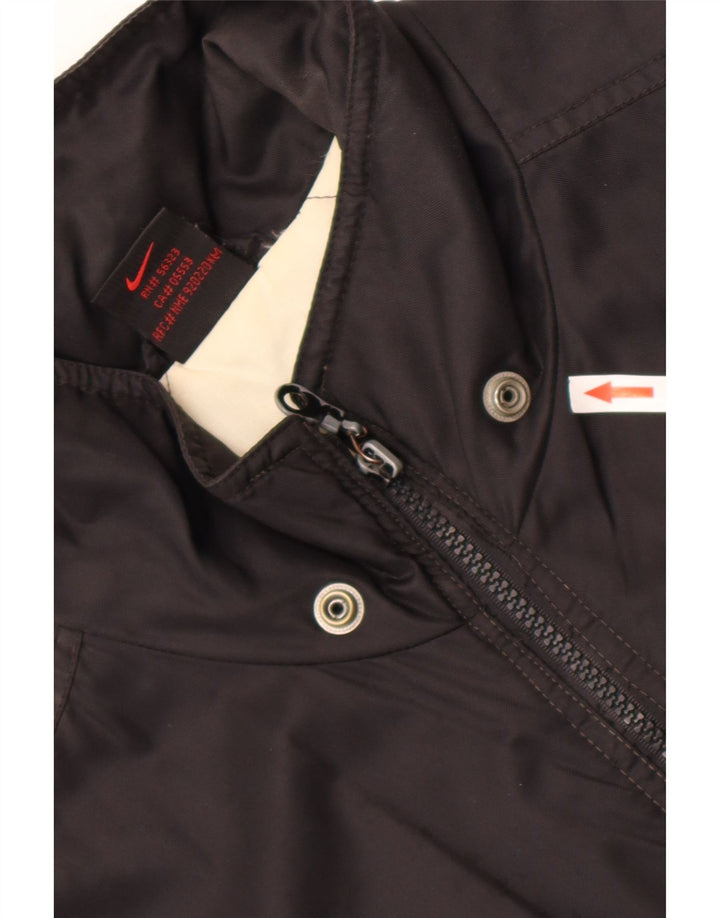 Giacca a vento grafica da uomo Nike UK 39/41 medio nero