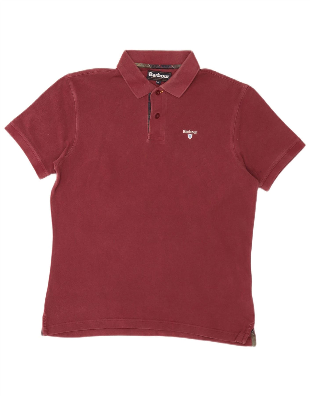Polo da uomo Barbour Borgogna media