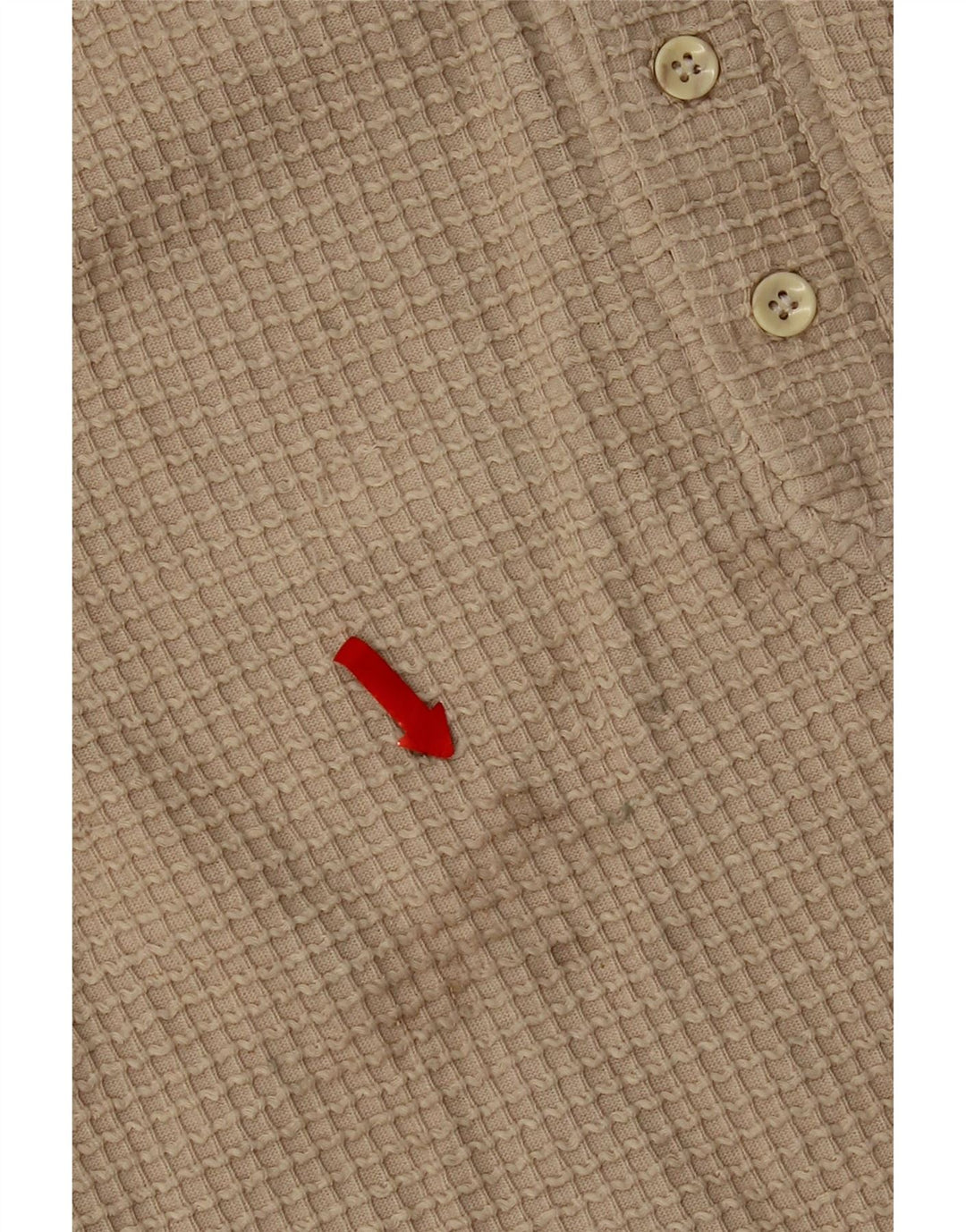 Berto Lucci T-shirt Uomo Top Small in Cotone Beige