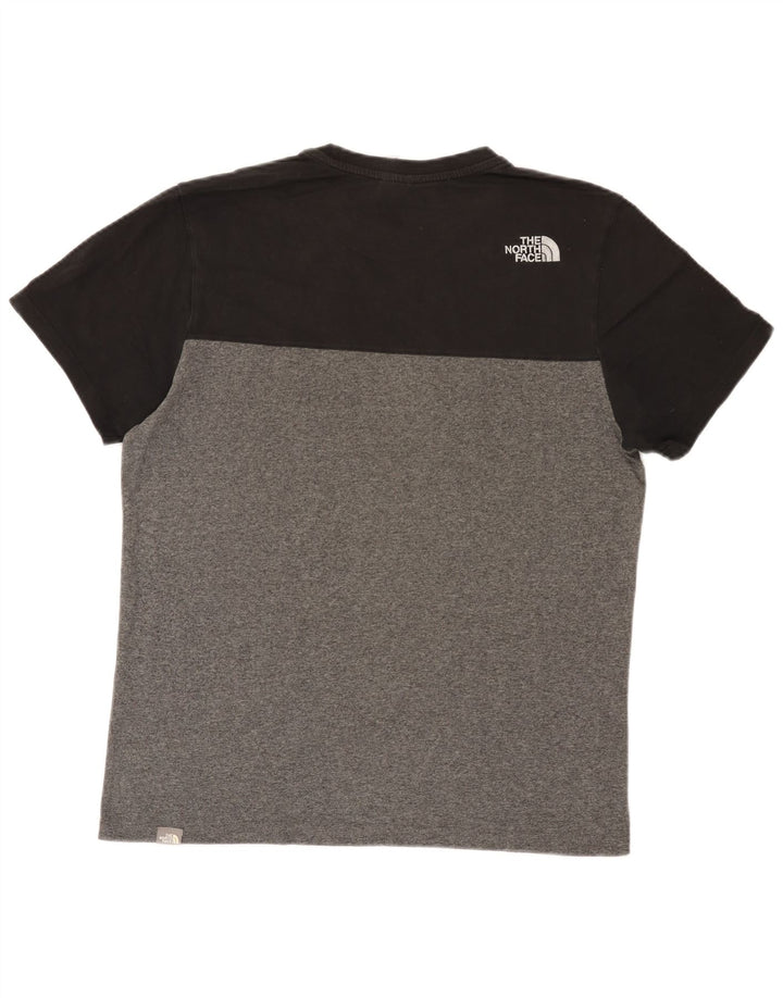 T-shirt da uomo The North Face Top grigio medio color block