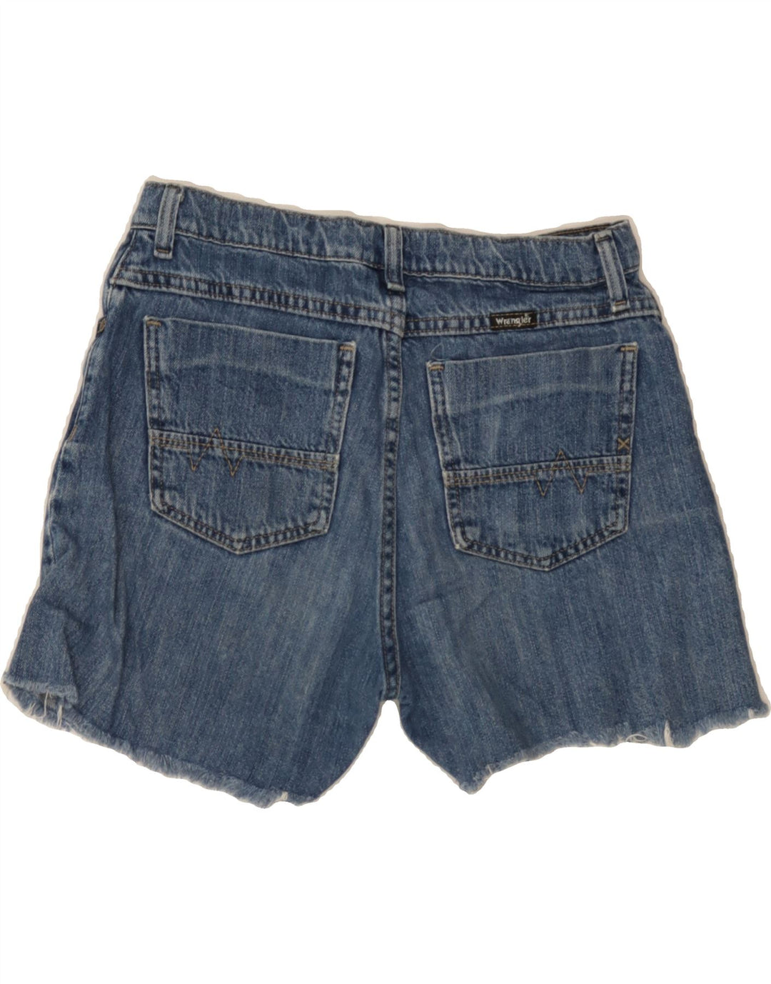 WRANGLER Boys Denim Shorts 15-16 Years W30 Blue Cotton Vintage Wrangler and Second-Hand Wrangler from Messina Hembry 