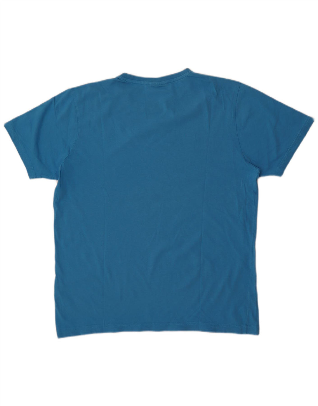 T-shirt grafica da uomo Kappa Top Large in cotone blu