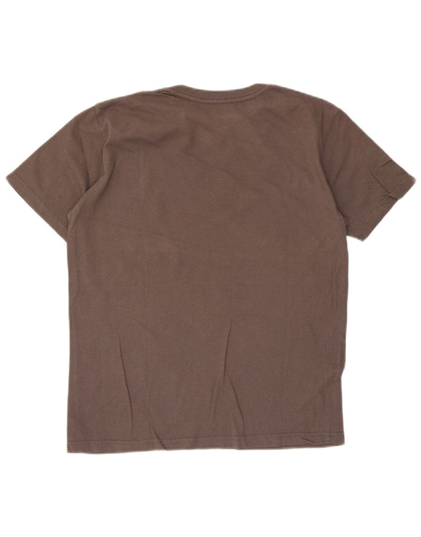 Hard Rock Cafe Mens Berlin Graphic T-Shirt Top Small Brown Cotton