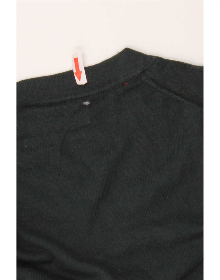 Maglione cardigan da uomo Marks & Spencer grande lana merino verde