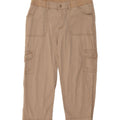 LEE Womens Relaxed Fit Straight Capri Trousers W32 L22 Beige Vintage Lee and Second-Hand Lee from Messina Hembry 