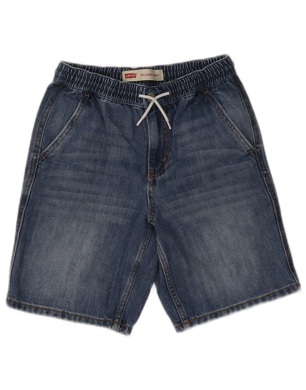 Levi's Girls Relaxed Fit Denim Shorts 9-10 Years W24  Blue Cotton