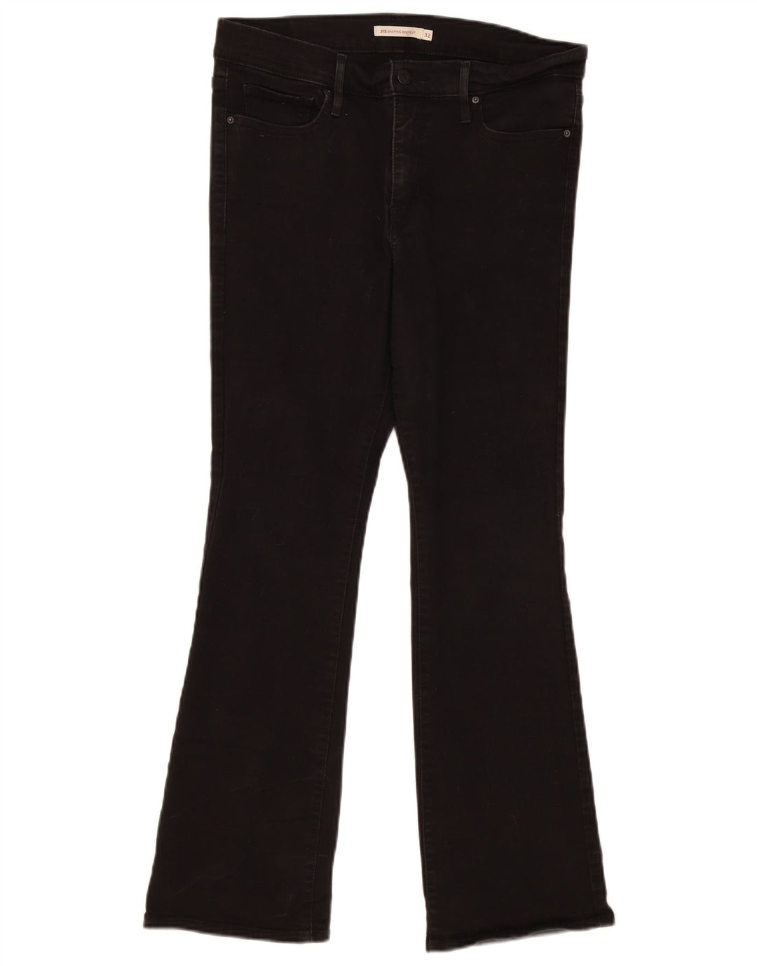 Levi's Donna 315 Shaping Bootcut Jeans W32 L30 Cotone Nero