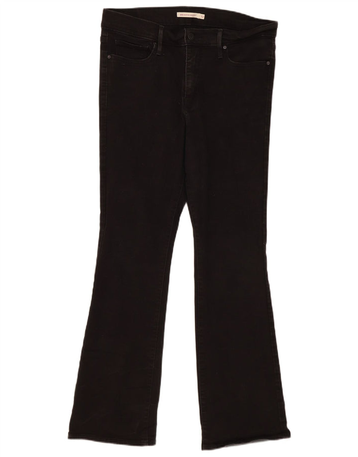 Levi's Donna 315 Shaping Bootcut Jeans W32 L30 Cotone Nero