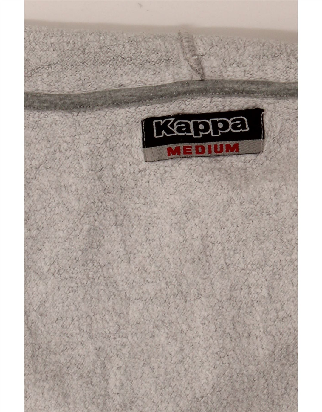 Maglione con cappuccio e zip grafica da donna Kappa UK 14 Grigio medio chiazzato