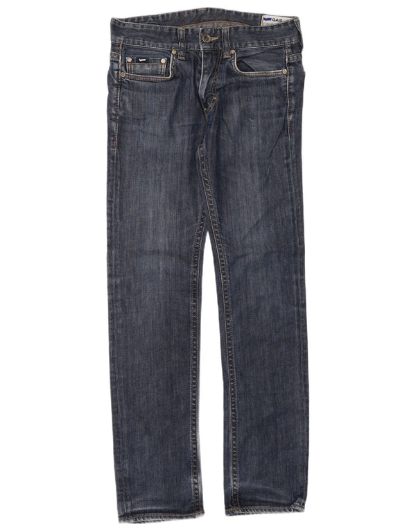 Jeans slim da uomo Gas W31 L34 cotone blu
