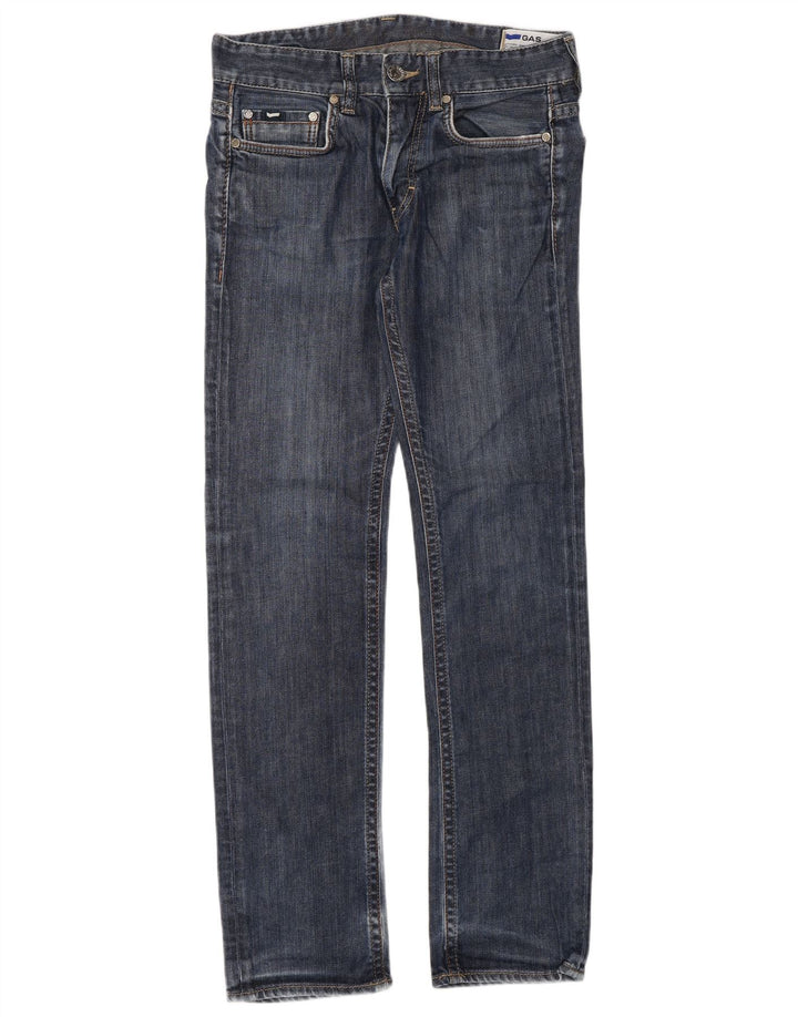 Jeans slim da uomo Gas W31 L34 cotone blu