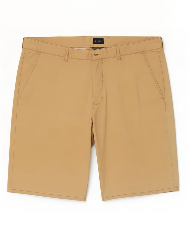 Pantaloncini chino da uomo Gant W40 XL in cotone beige