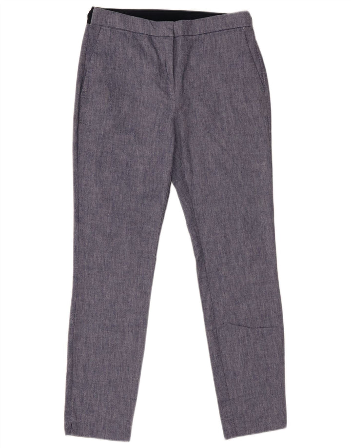 Pantaloni chino slim da donna Zara piccoli W26 L27 blu