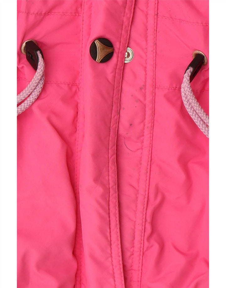 Giacca da sci con cappuccio da donna Colle UK 10 Small Poliestere color block rosa