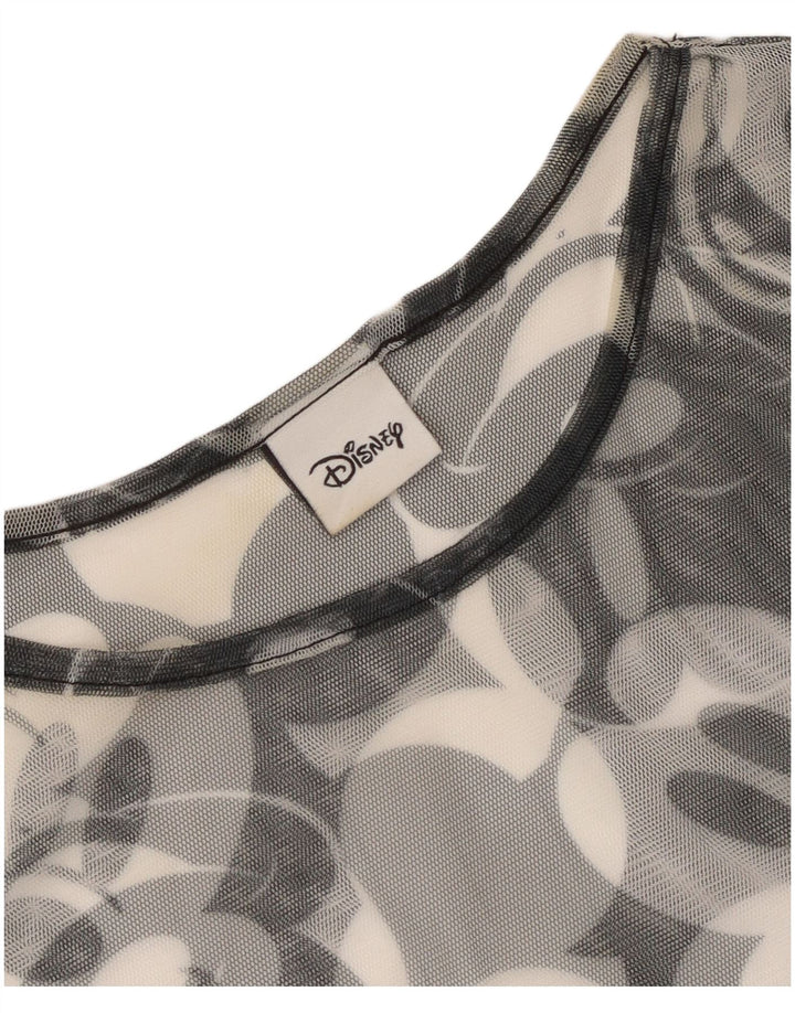 Maglietta grafica da uomo Disney Topolino grande grigia