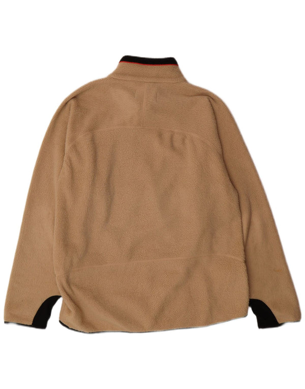 Giacca in pile da uomo FILA UK 44 2XL Poliestere beige