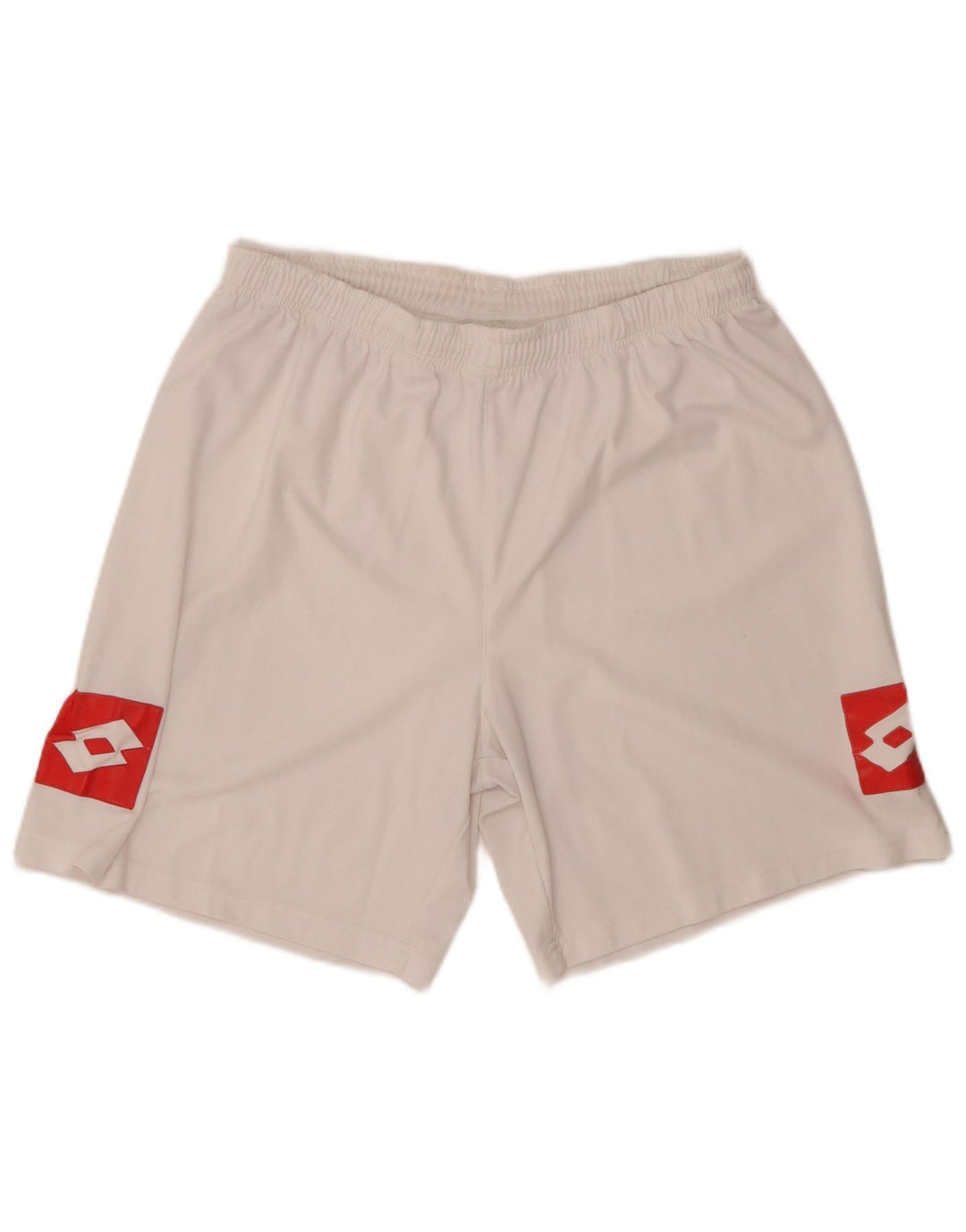Pantaloncini sportivi grafici da uomo LOTTO grandi bianchi