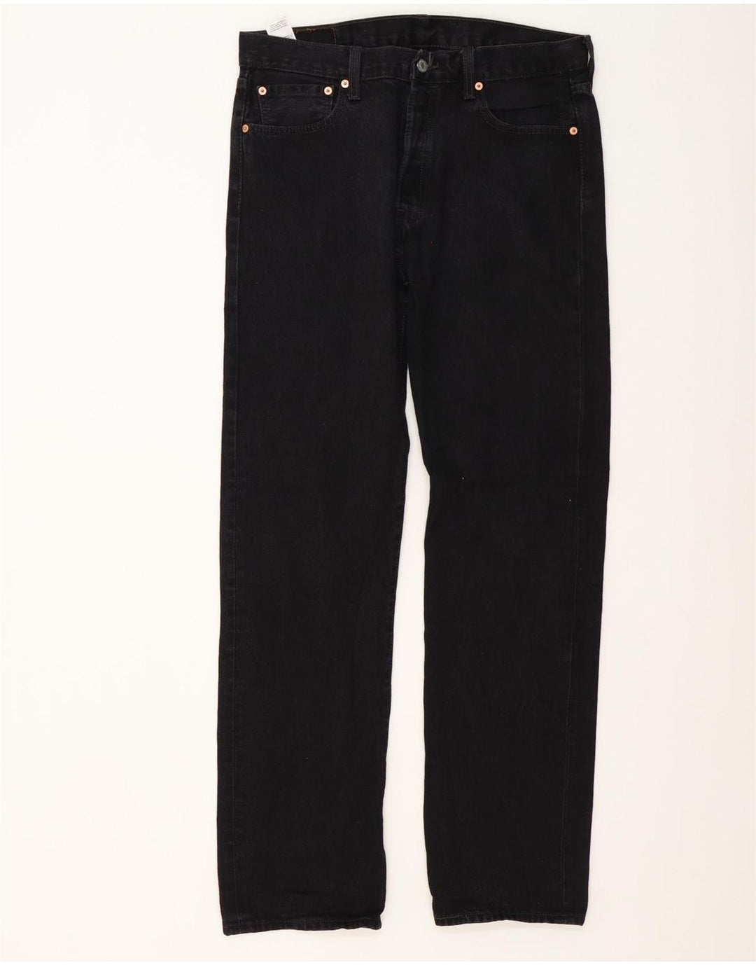 Levi's Uomo 501 Jeans dritti W34 L34 Cotone Nero