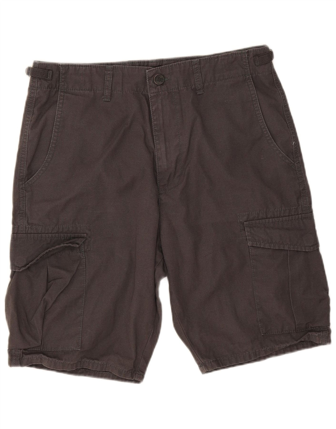 Pantaloncini cargo da uomo Lee W32 in cotone grigio medio