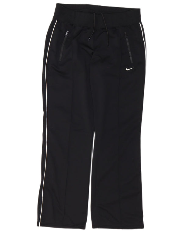 Pantaloni della tuta da donna Nike UK 14 Medium Nero Poliestere